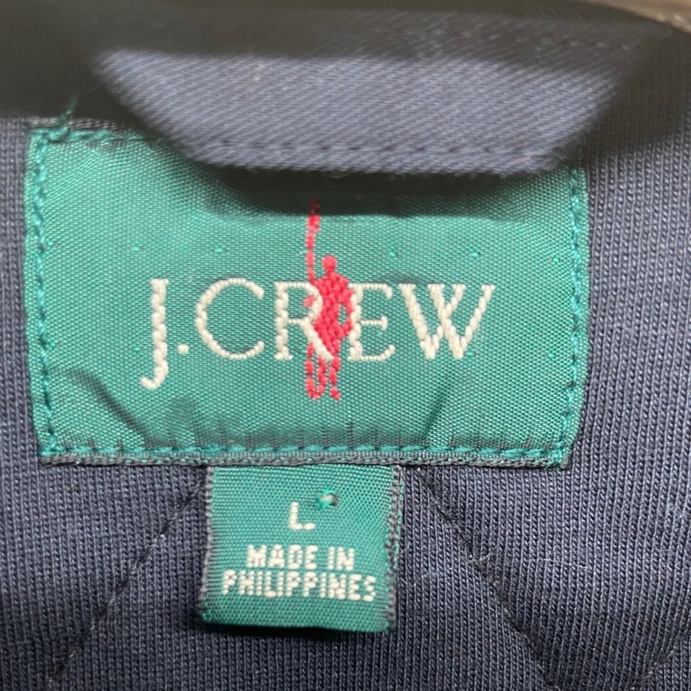 J Crew Jacket Menslarge Black Watch Plaid Chore Wool Blend Outdoor Oarsman Lined View 4